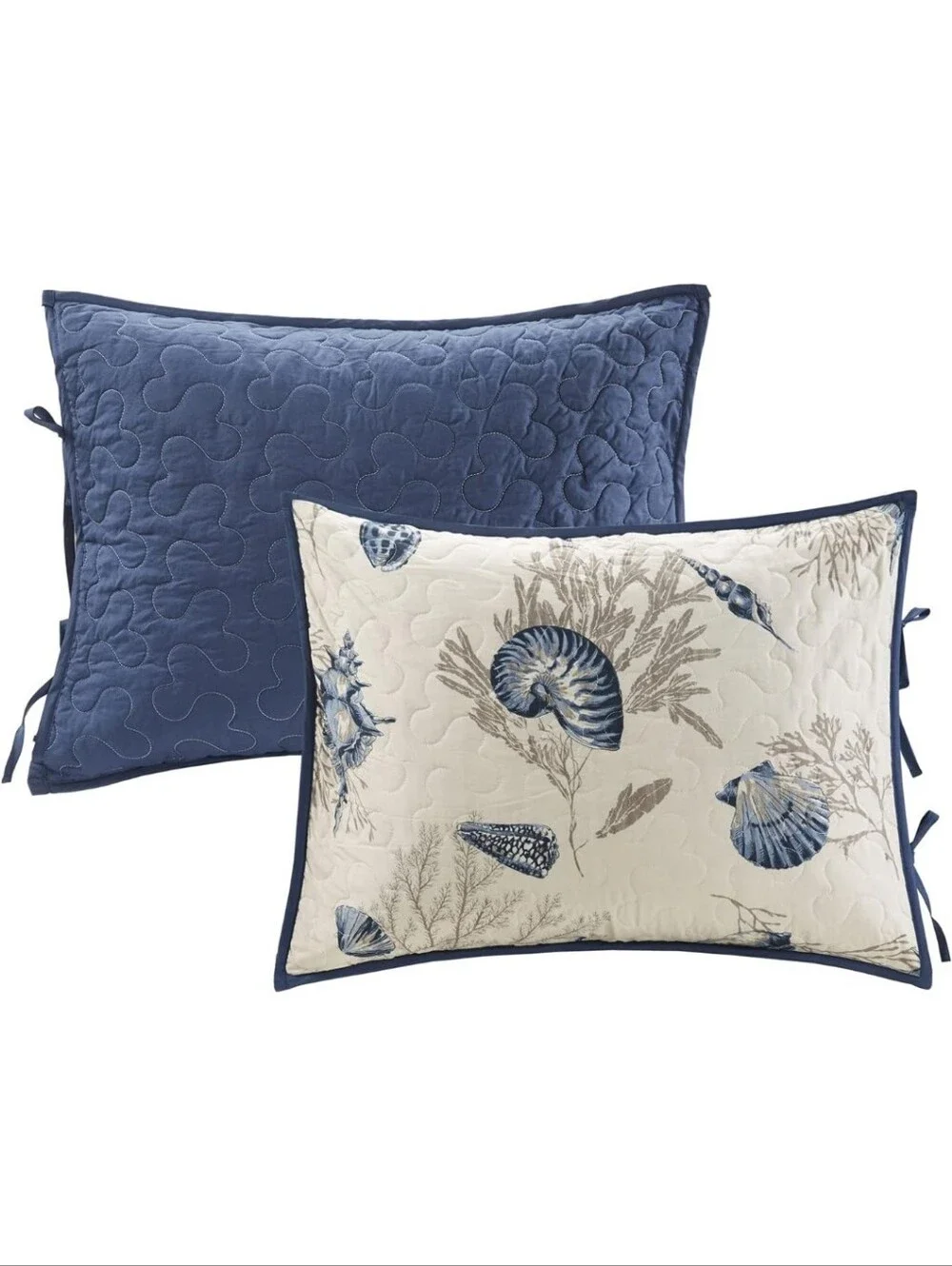 Madison Park Double Sided Quilting Quilted Blue Daybed Cover Set, 6pc